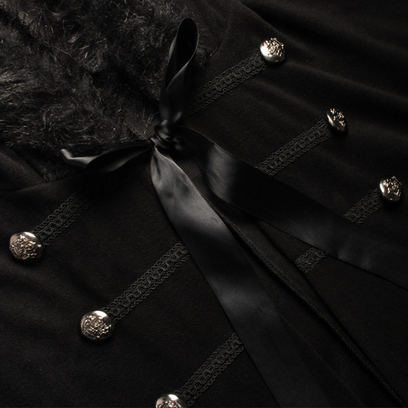 万圣节男士披风中世纪复古服装蒸汽朋克厚毛领斗蓬cosplay服男装,淘宝优惠券,粉丝福利购,淘宝优惠卷