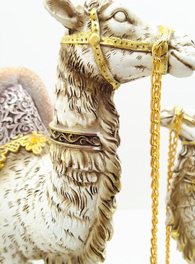 树脂摆件欧式装饰敦煌骆驼工艺品