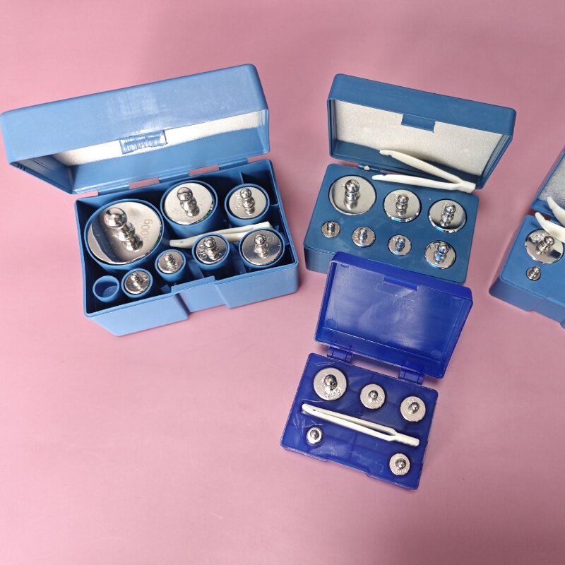 教学实验砝码电子称天平校准100g500g1000g套装精密天平砝码 套装