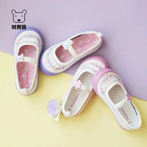 Японская детская низкая белая обувь, детские тканевые туфли для раннего возраста