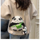 Cute red panda armpit bag as a birthday gift for girlfriend 2024 new trendy and versatile commuting shoulder crossbody bag