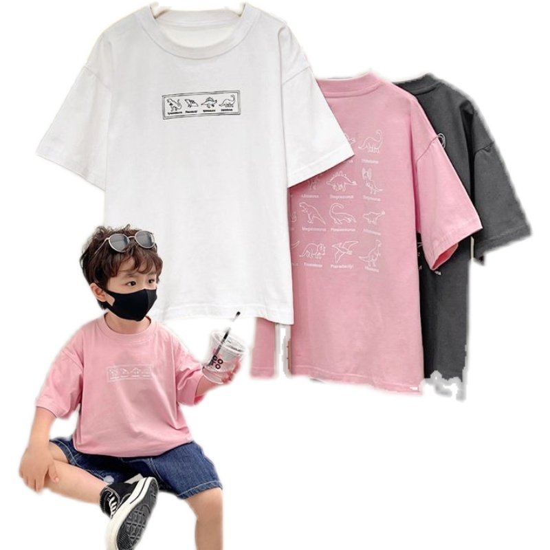 儿童夏装男童纯棉短袖t恤夏季新款宝宝半袖洋气上衣小男孩体恤潮T,淘宝优惠券,粉丝福利购,淘宝优惠卷