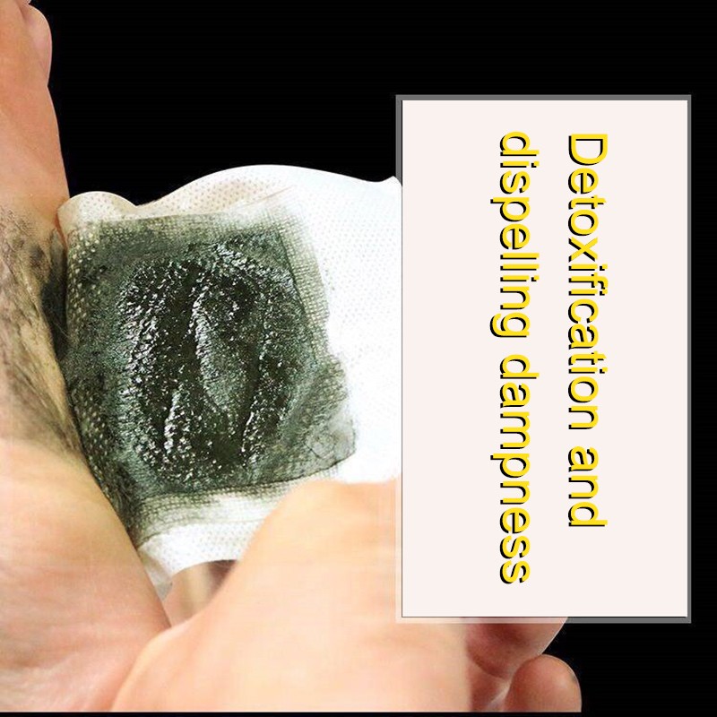 50 Pcs Wormwood Foot Patch Detox Relieve Stress Slimming - 图1