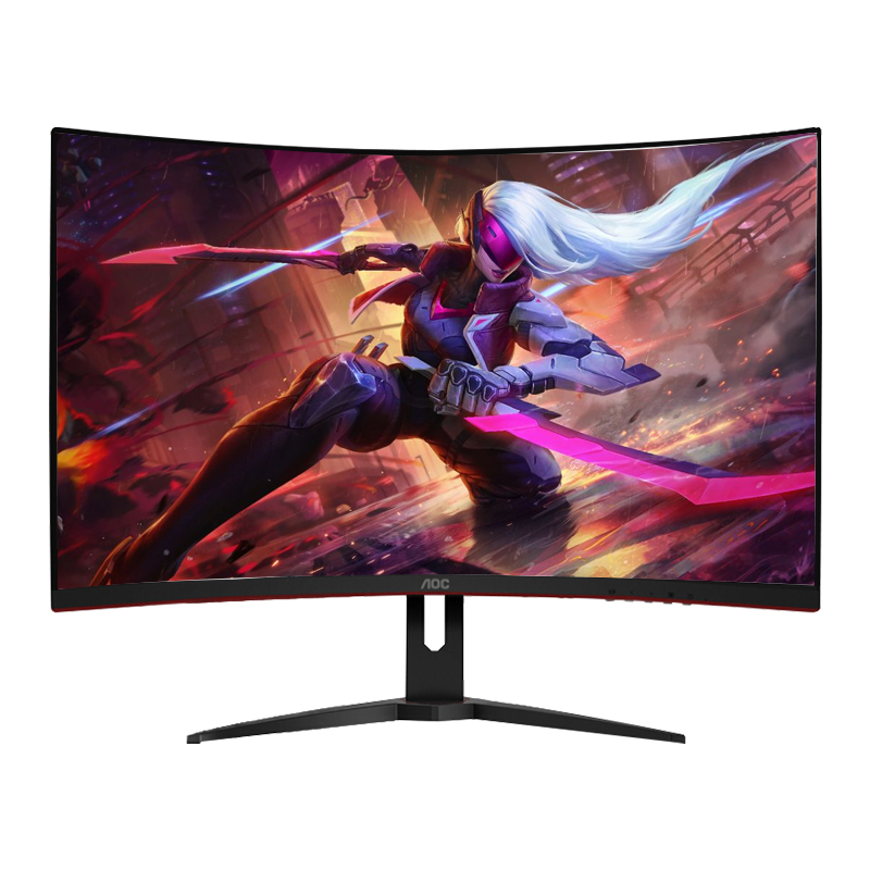 AOC显示器 C32G2E CQ32G2E 32寸 165HZ 曲面液晶显示器 2K 可壁挂 - 图3