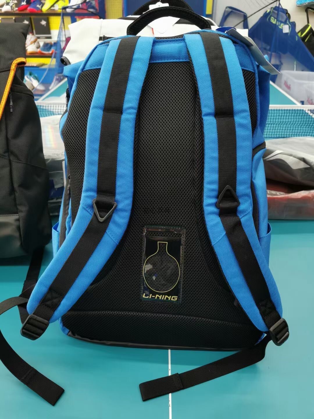 李宁乒乓球包运动包乒乓专用双肩背包国家队教练包abss071双肩包