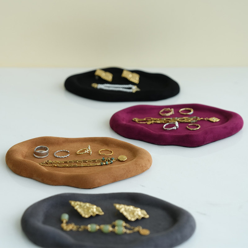 Maillard-style special-shaped plate jewelry display props
