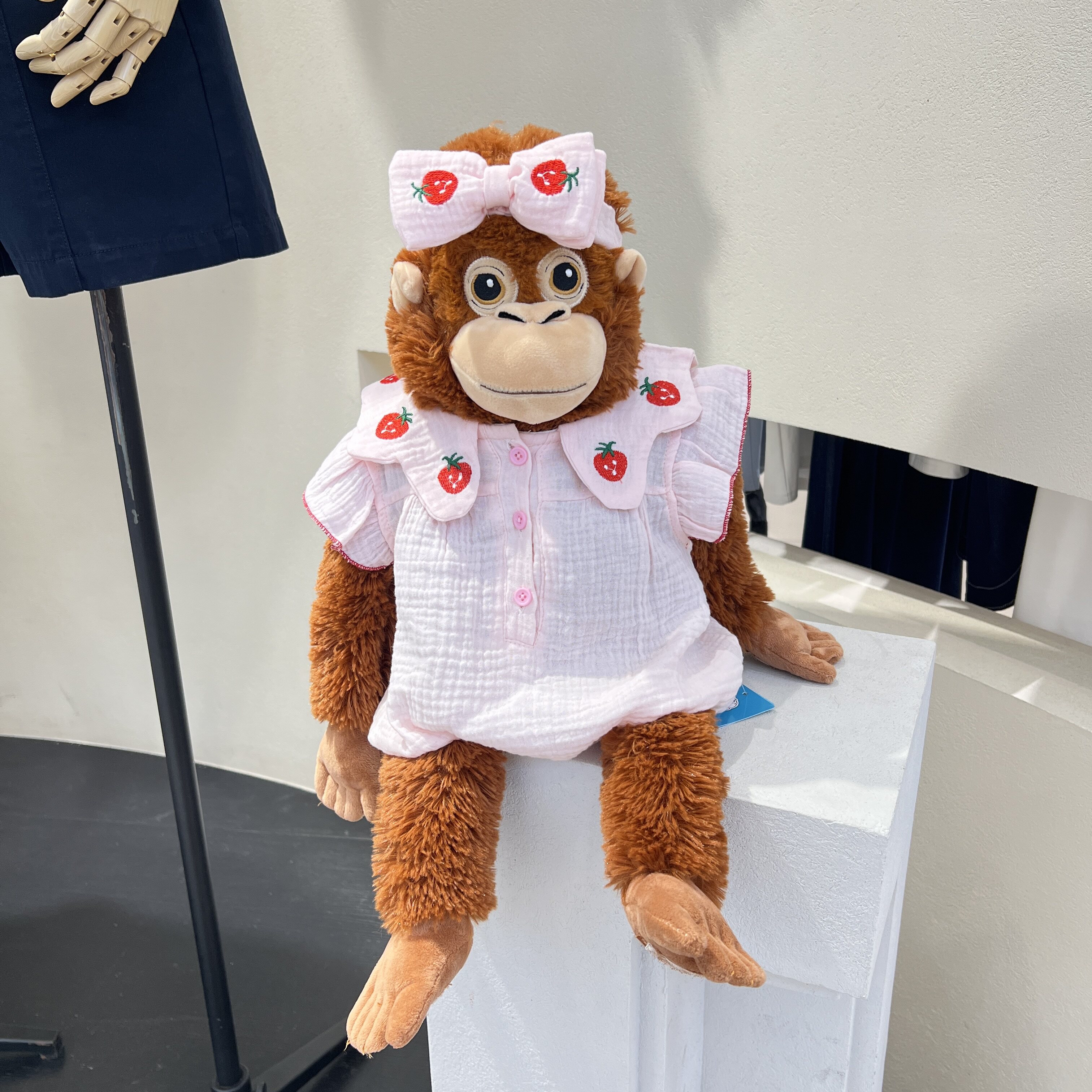 网红大猩猩衣服连体衣长臂猴子衣服娃衣着替毛绒玩具布娃娃着替,淘宝优惠券,粉丝福利购,淘宝优惠卷