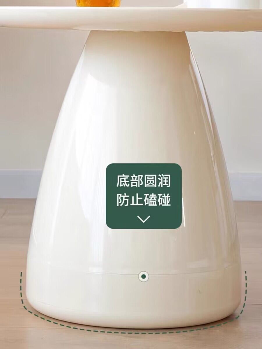 北欧沙发边几ins奶油风咖啡桌现代简约茶几创意家用小圆桌床头柜 - 图2