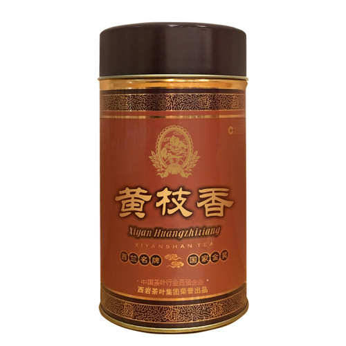 西岩山茶 高山茶  圆罐 黄枝香100g 西竺牌 奇香醉人 三件包邮 - 图3