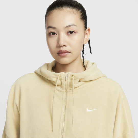 耐克女子保暖摇粒绒连帽衫冬季超宽松NIKE ONE THERMA-FIT HQ4878