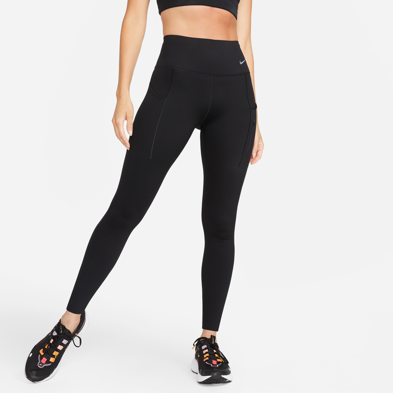 Nike耐克官方GO女子高强度包覆速干中腰紧身裤夏季压缩塑型DQ5673 - 图1