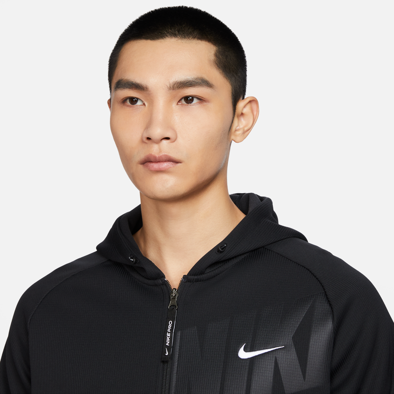 Nike耐克官方PRO THERMA-FIT男子加绒连帽训练夹克外套FN3057 - 图0