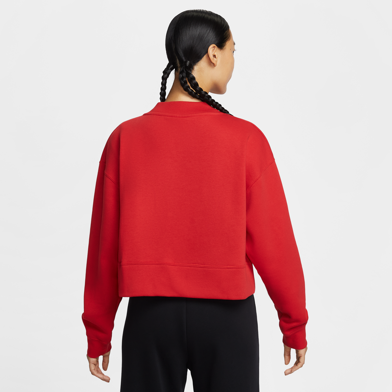 耐克女子宽松薄绒开衫春季新款针织拼接刺绣舒适NIKE CLUB IF5456,淘宝优惠券,粉丝福利购,淘宝优惠卷