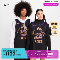 Nike Nike Official 2023-24 season Los Angeles Lakers NBA Mens speed dry jersey new DX8763