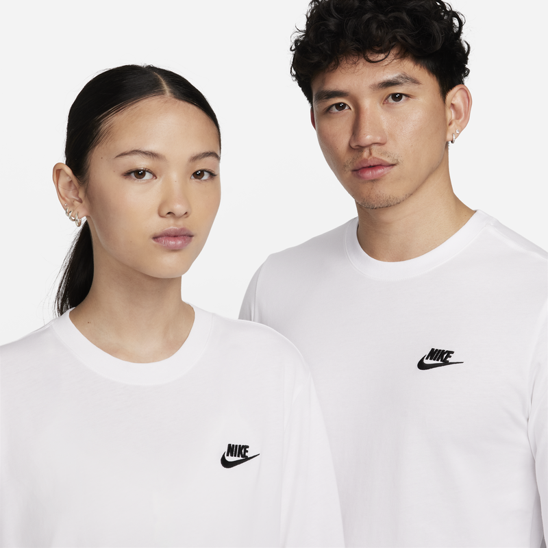 Nike耐克官方男子长袖T恤纯棉休闲刺绣时尚针织棉柔软AR5194 - 图1