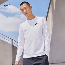 Nike Nike Official Man Long Sleeve T-shirt Spring Pure Cotton Casual Embroidery Fashion Knitted Cotton Soft AR5194