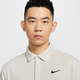 Nike official DRI-FIT men's quick-dry jacquard golf lapel t-shirt autumn POLOS FZ7476