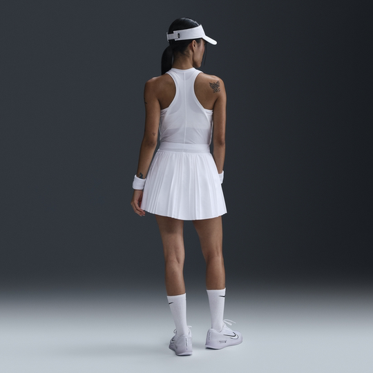 耐克女子速干网球半身裙春季褶裥透气举重NIKE DRI-FIT FZ6513