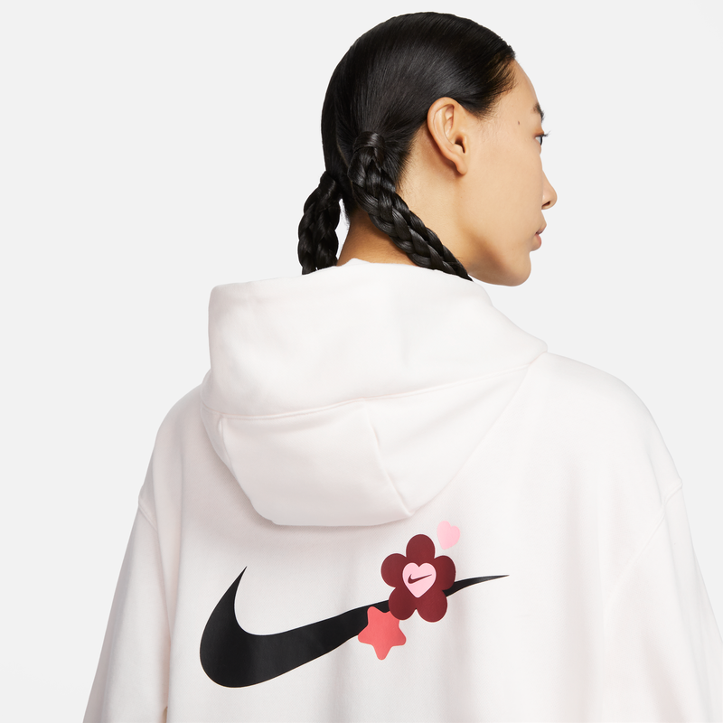 Nike耐克官方女子OVERSIZE风法式毛圈连帽衫情侣卫衣HF1135