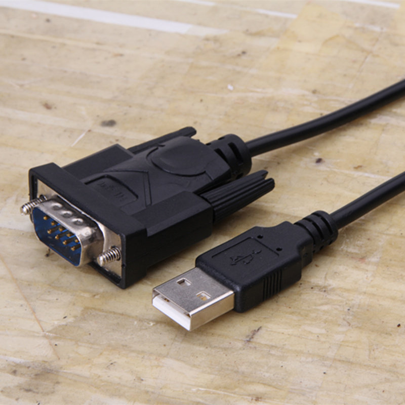 CH-340 usb转串口线 usb转232串口线 9针 COM口USB转RS232转换器_虎窝淘