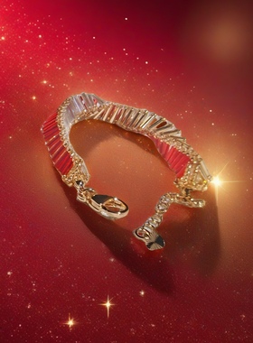 原创设计3d管珠手链女款轻奢小众精致闺蜜生日礼物礼物圣诞礼物