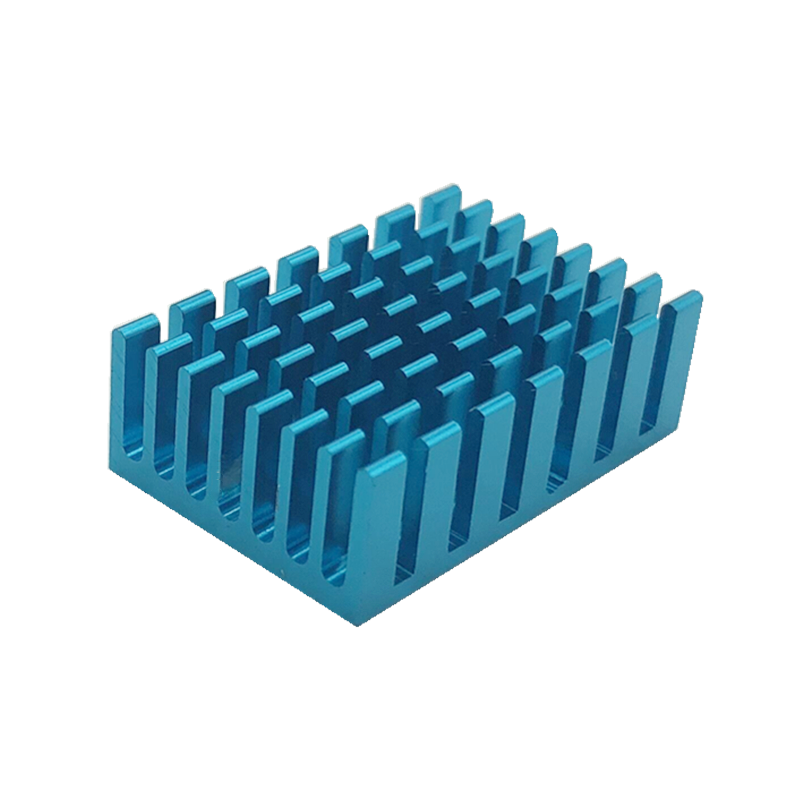 芯片主板散热片铝制 电子降温导热铝块 蓝色多小齿散热器30*20*10,淘宝优惠券,粉丝福利购,淘宝优惠卷