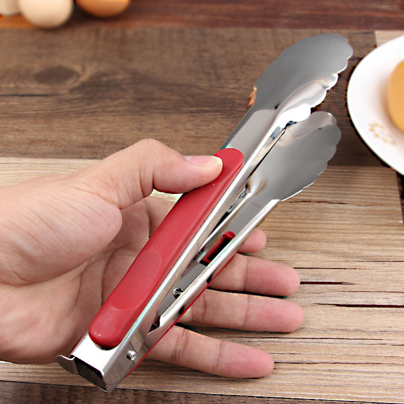 加厚不锈钢食品夹 烧烤夹子 面包馒头夹蛋糕夹烤肉夹熟食夹夹菜夹,淘宝优惠券,粉丝福利购,淘宝优惠卷