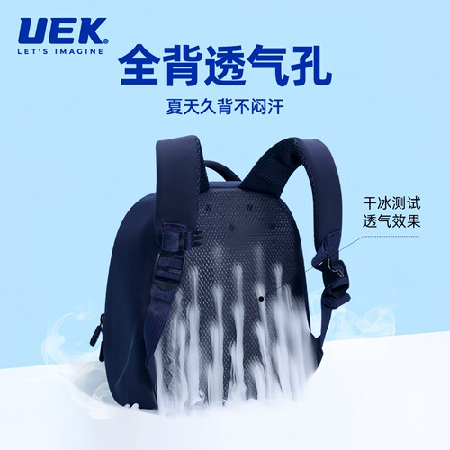 uek幼儿园书包男童女孩1-3-6岁卡通可爱宝宝轻便出游儿童双肩背包 - 图1