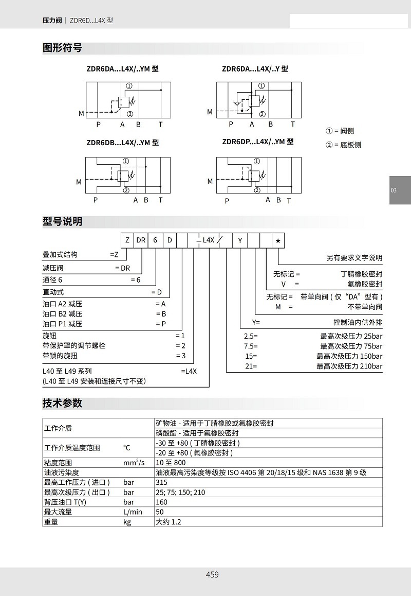 上海SHLIXIN立新减压阀ZDR6DA3-L4X/2.5Y 7.5Y 15Y 21Y ZDR6DB1 - 图0