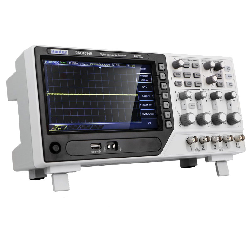 汉泰DSO4104C台式数字存储示波器四通道示波表任意波多通道示波器 - 图1