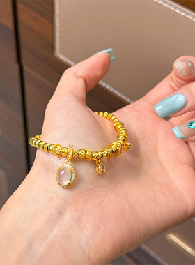 青岛黛美舒饰品小红书同款欧美时尚精致轻奢微镶锆石龙心手链