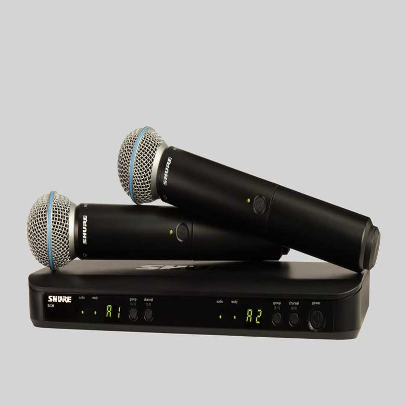 Shure/舒尔 BLX288/PG58 SM58 BETA58A SVX288/PG58无线话筒 正品 - 图2