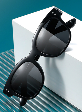 ins网红封帆美伢同款黄色太阳眼镜女方形墨镜原宿复古眼镜男个性