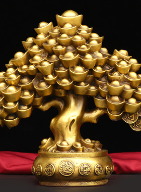 黄铜材质祝福中式客厅