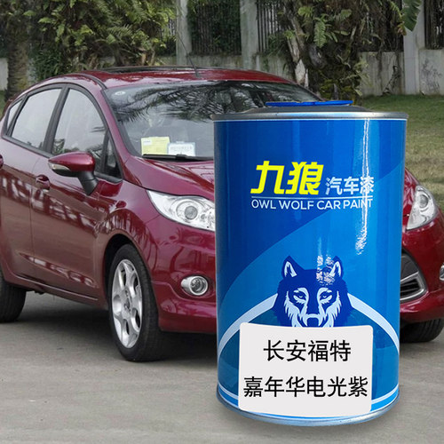 九狼汽车漆福成品特改色车漆4S嘉店年华海天蓝电光紫迷情白魔力红 - 图0