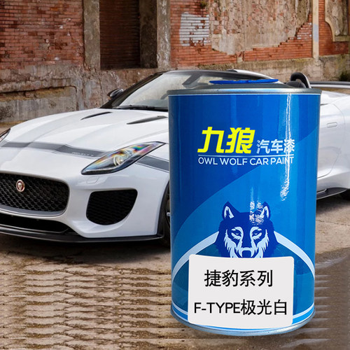 九狼汽车漆捷成豹品漆FTYPE印度河银极光白IPACE科里斯灰罗赛洛红 - 图0
