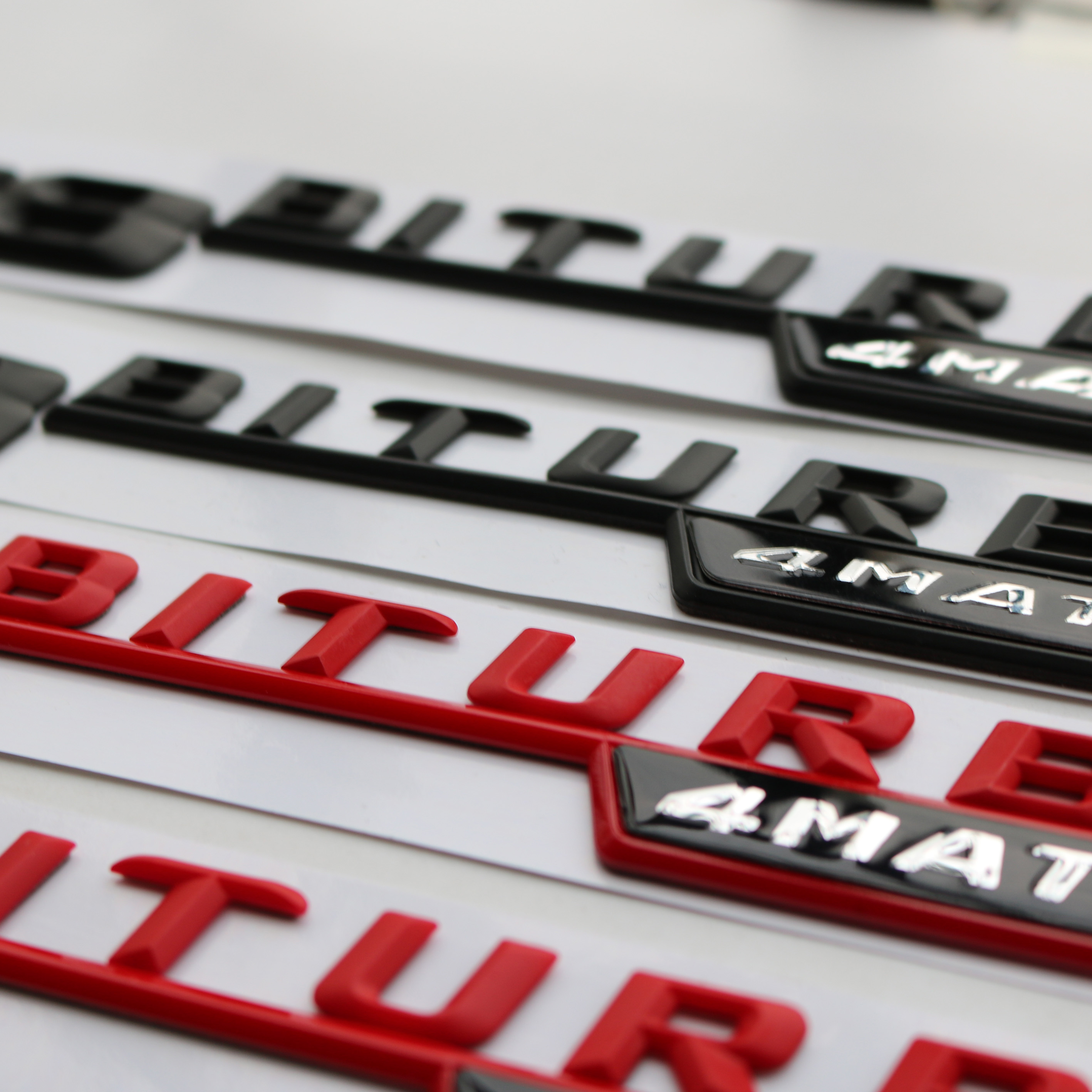 适用于奔驰V8 V12 BITURBO4MATIC叶子板标车标TURBO 4MATIC AMG标 - 图3