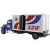 Mô hình hợp kim KDW Mỹ kỹ thuật xe hộp loại xe tải loại tủ kín kim loại đồ chơi trẻ em xe mô hình - Chế độ tĩnh