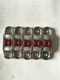 Plastic steel window pulley track vintage mute