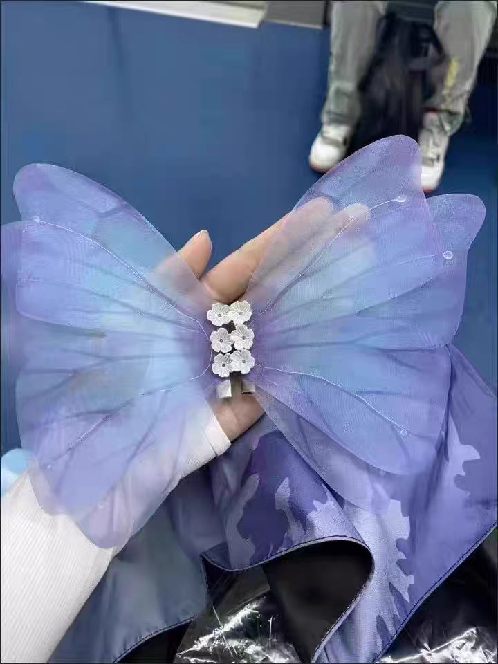 儿童古典舞蹈蝶影随香演出服女中国风女夏荷风舞表演服装蝴蝶道具,淘宝优惠券,粉丝福利购,淘宝优惠卷