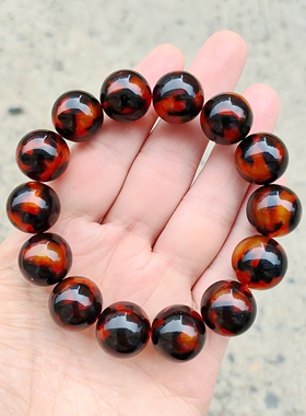 复古16mm男士手链转运珠