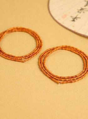 多款橄榄核竹节手串多圈炭烧猫爪天然星月文玩手链上岸礼物批发