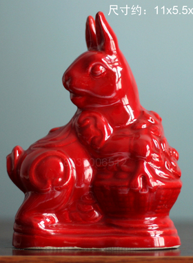 陶瓷装饰品中式客厅书房纯手工