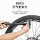 自行车打气筒便携迷你美法嘴山地车公路车玩具篮球家用充气泵装备