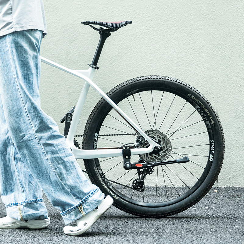 洛克兄弟山地自行车铝合金支架可调节脚撑支撑停车架骑行单车配件 - 图3