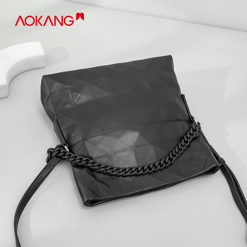 奥康新款休闲质感女士流行单肩包 奥康女鞋女士包袋