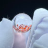 Natural crystal strawberry wafer beads 10mm DIY jewelry multi-treasure string ring necklace pendant one thing one picture