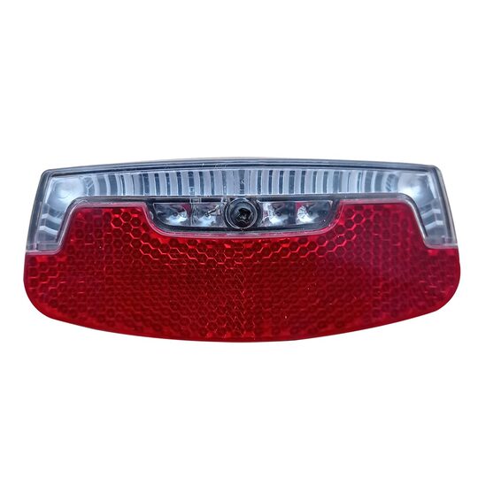 自行车单车山地车尾灯后尾货架安装LED警示灯夜骑装备配件