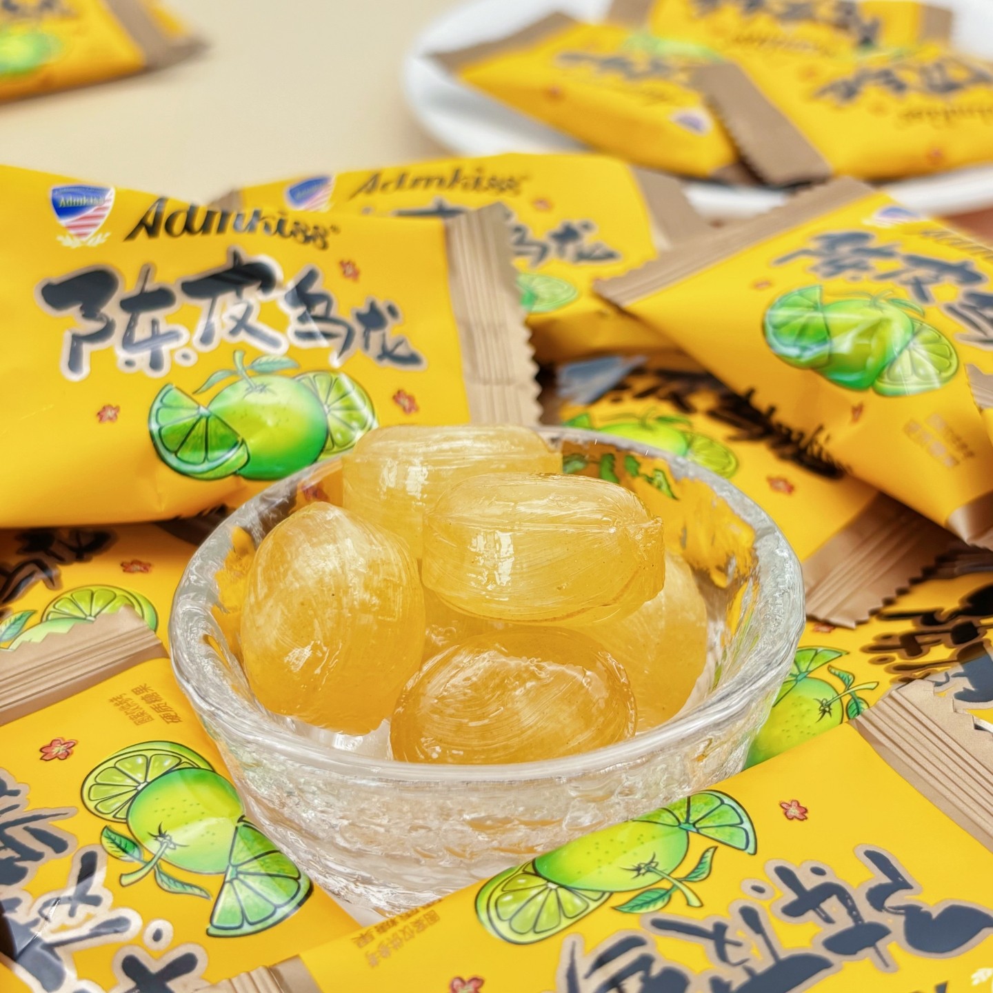 Admkiss陈皮乌龙味硬糖水果硬糖结婚喜糖网红热销糖果休闲小零食,淘宝优惠券,粉丝福利购,淘宝优惠卷