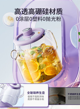 烧水壶隔水炖炖煮蒸煮茶器养生壶